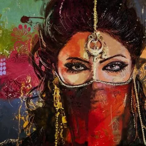 Oriental Painting Shanti