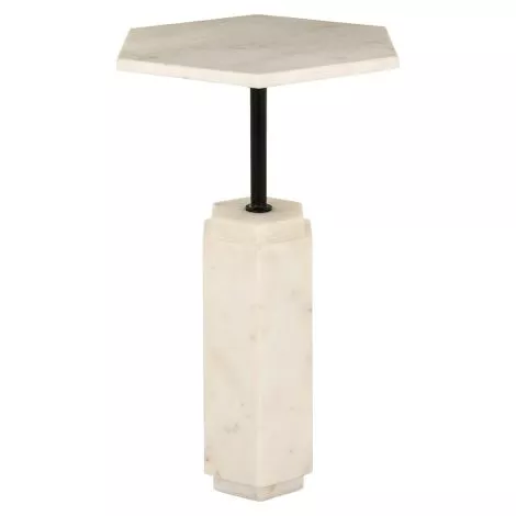 Bijzettafel Lilitha (Black/white)