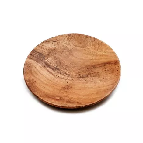 The Teak Root Round Plate - M