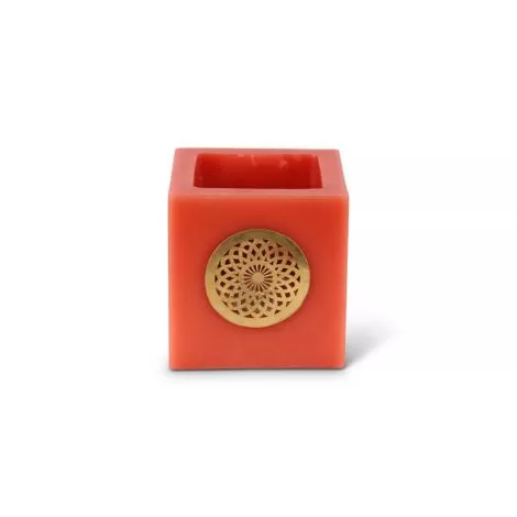 Tealight holder Qamra Red 12 x 12cm