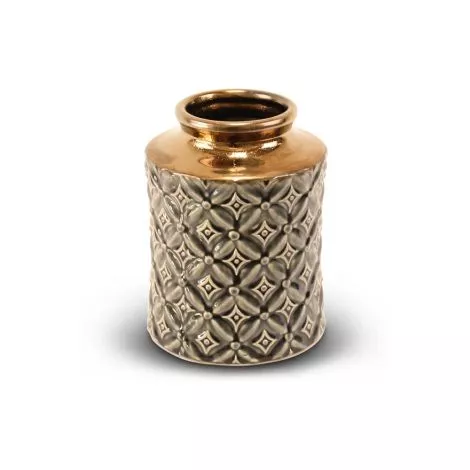 Vase Azure Gold Ø 20 x 15.5cm